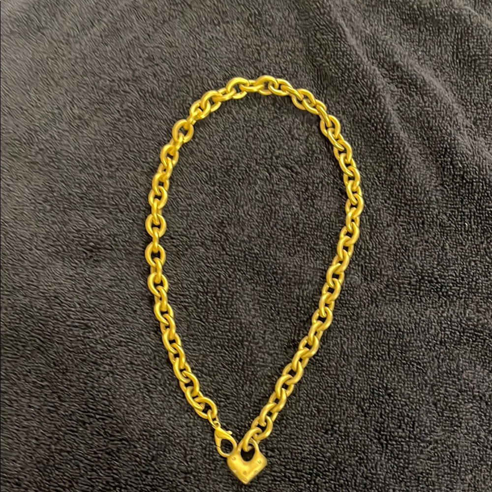 Timeless Gold Cable Link Necklace